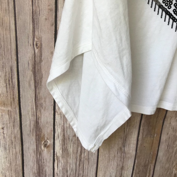 Express Tribal Aztec Beaded Crop Tank Top - Picture 4 of 7